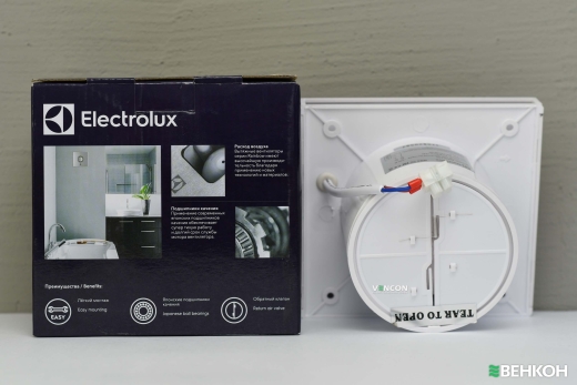ᐉ Вытяжной вентилятор Electrolux Rainbow EAFR-100 Steel купить по цене ...