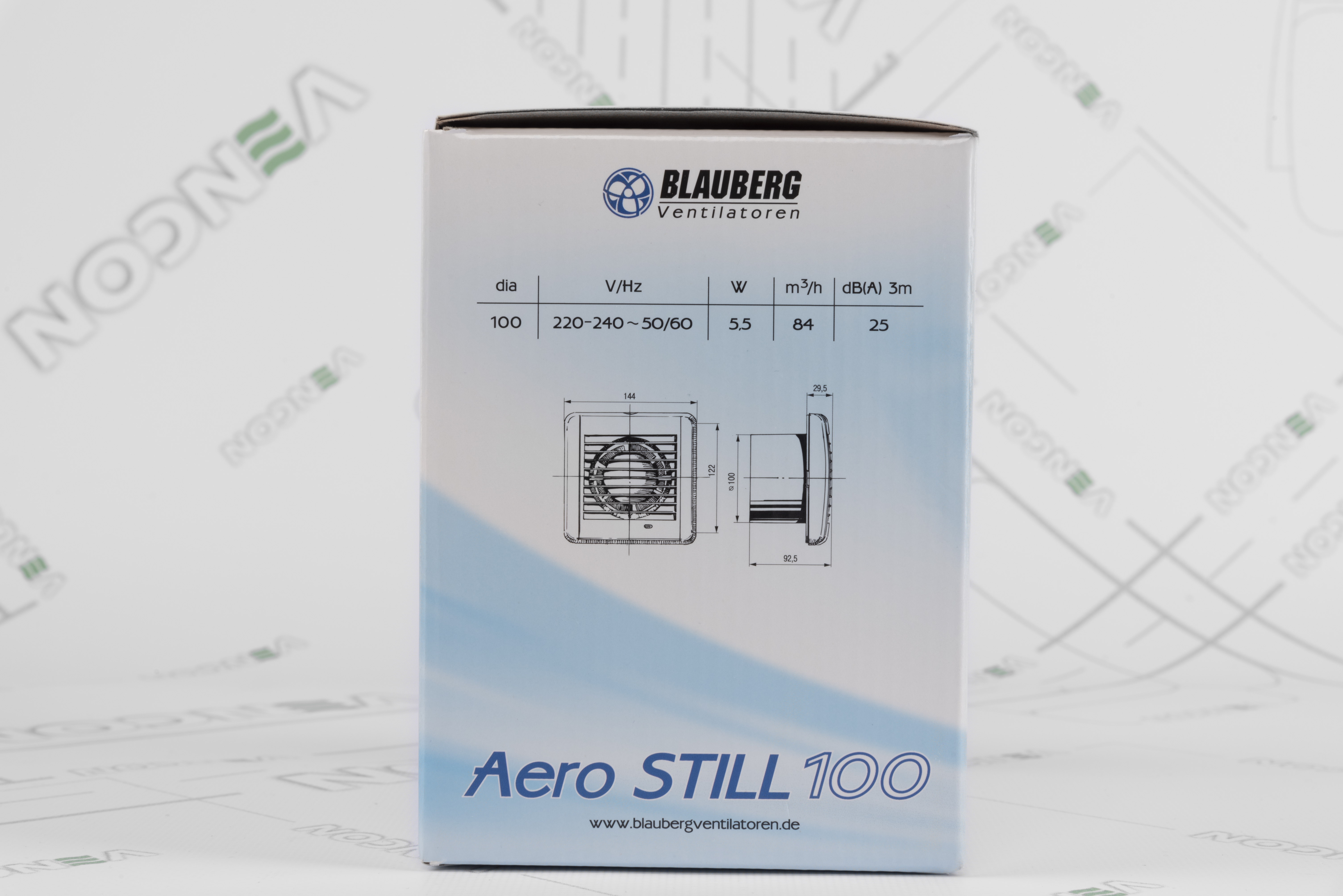 Вытяжной вентилятор Blauberg Aero Still 100 инструкция - изображение 6