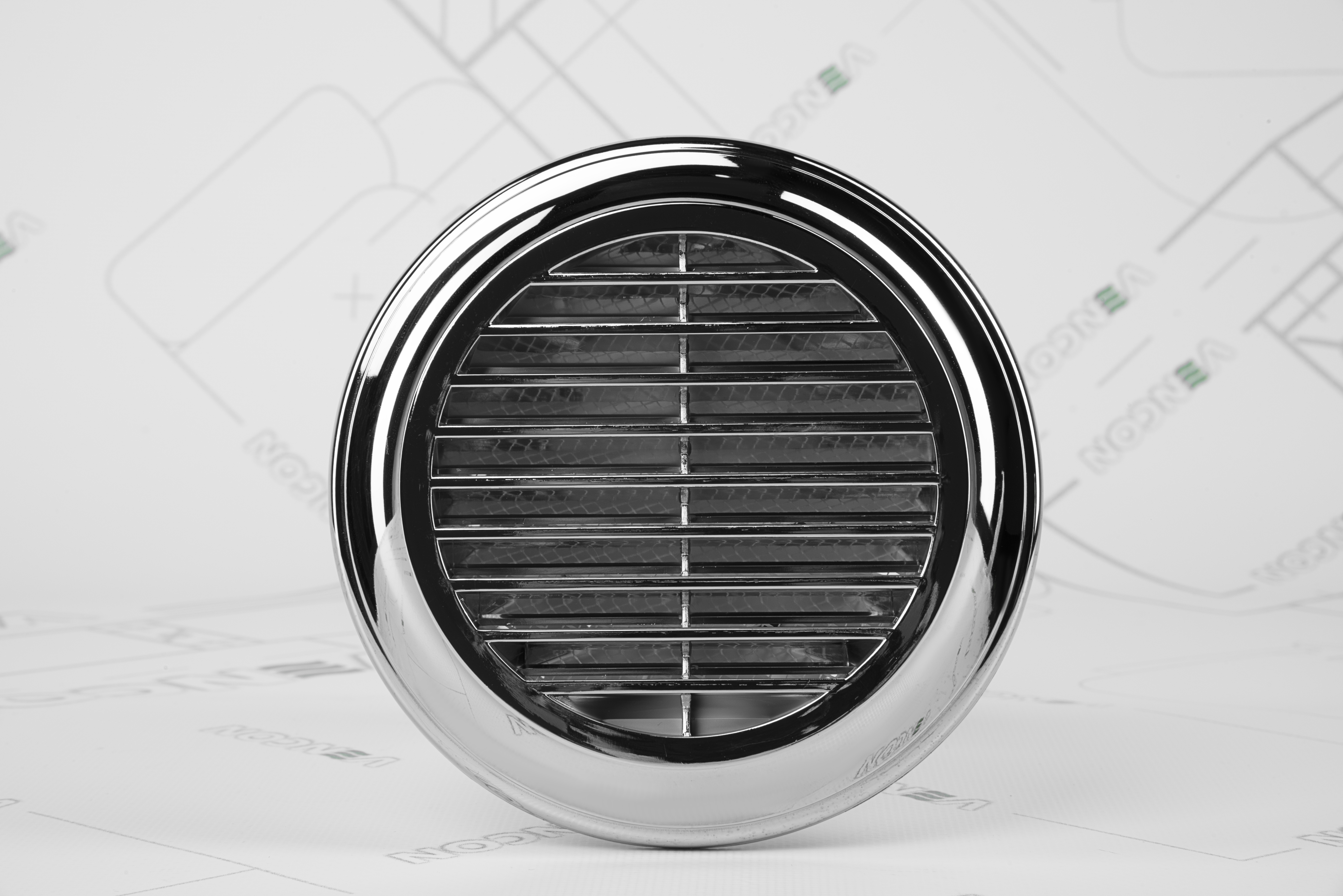 Вытяжной вентилятор Blauberg Deco Chrome 100 цена 3682.00 грн - фотография 2