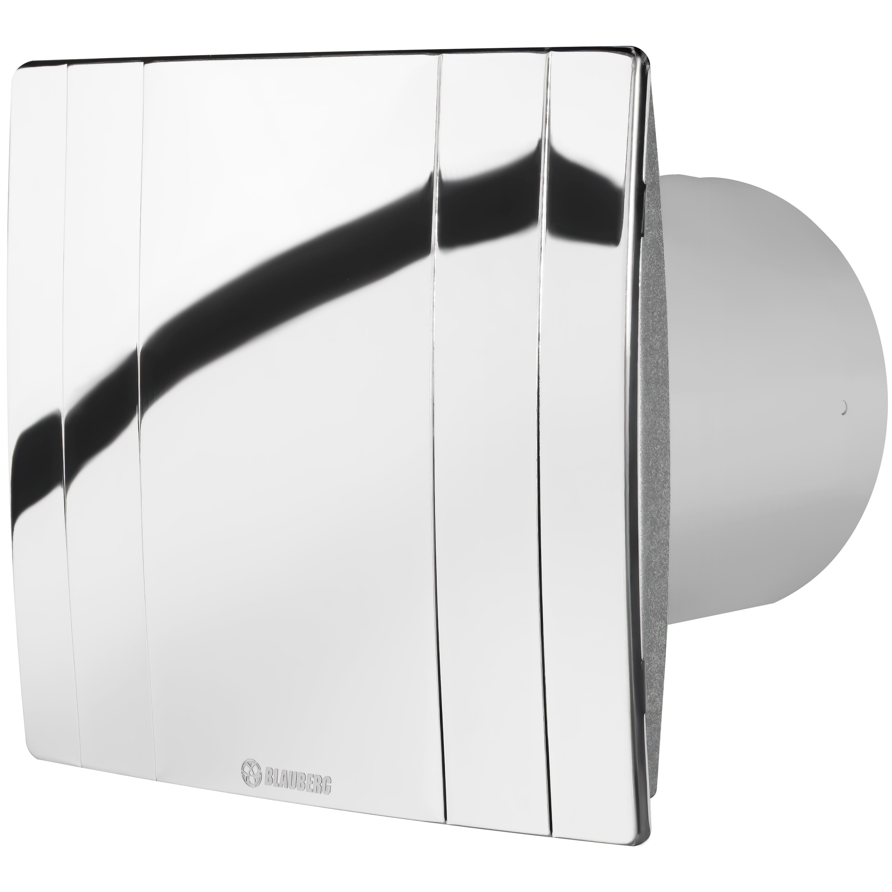 Вентилятор с декоративной панелью Blauberg Quatro Hi-Tech Chrome 100