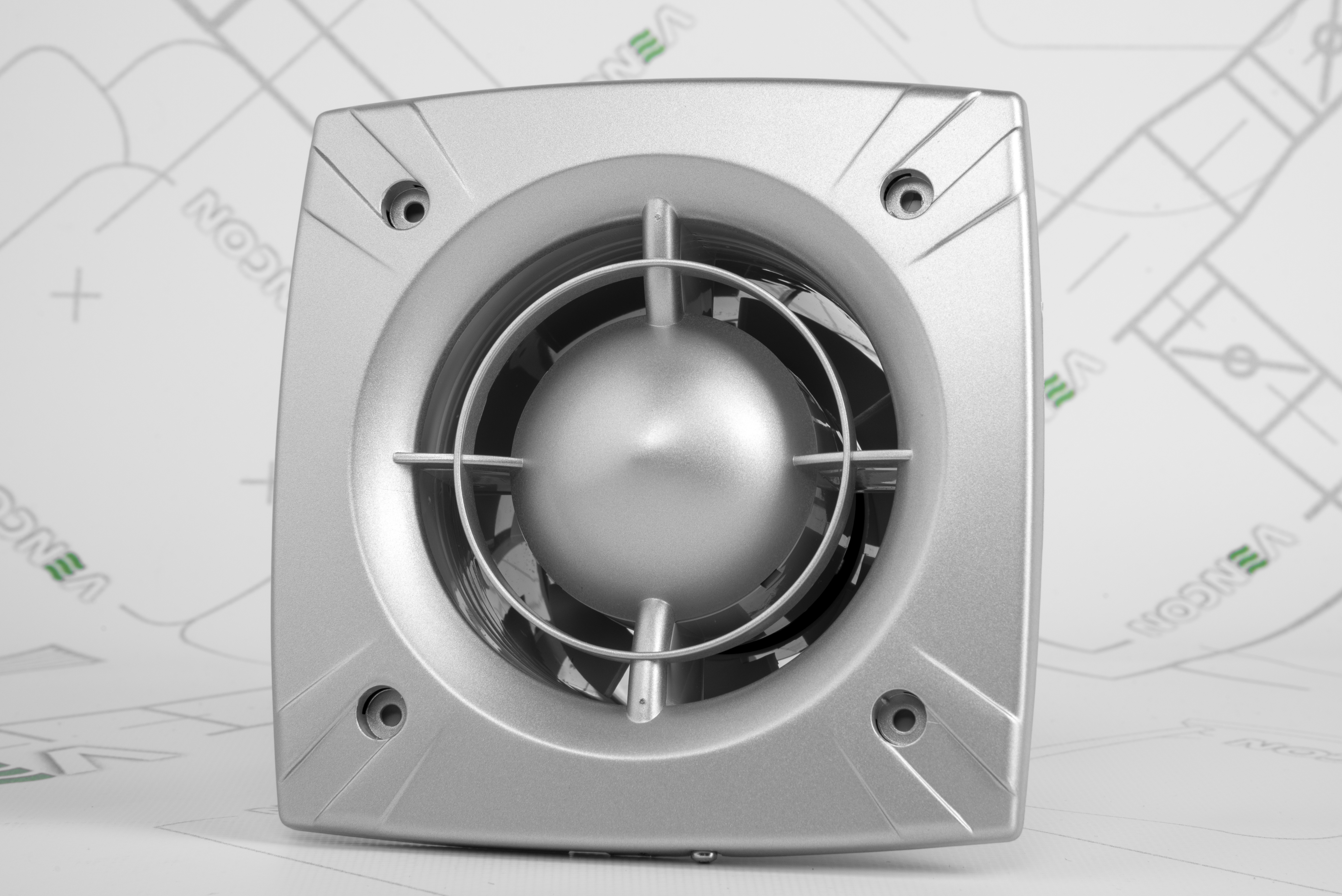 Витяжний вентилятор Blauberg Quatro Hi-Tech 100 T відгуки - зображення 5