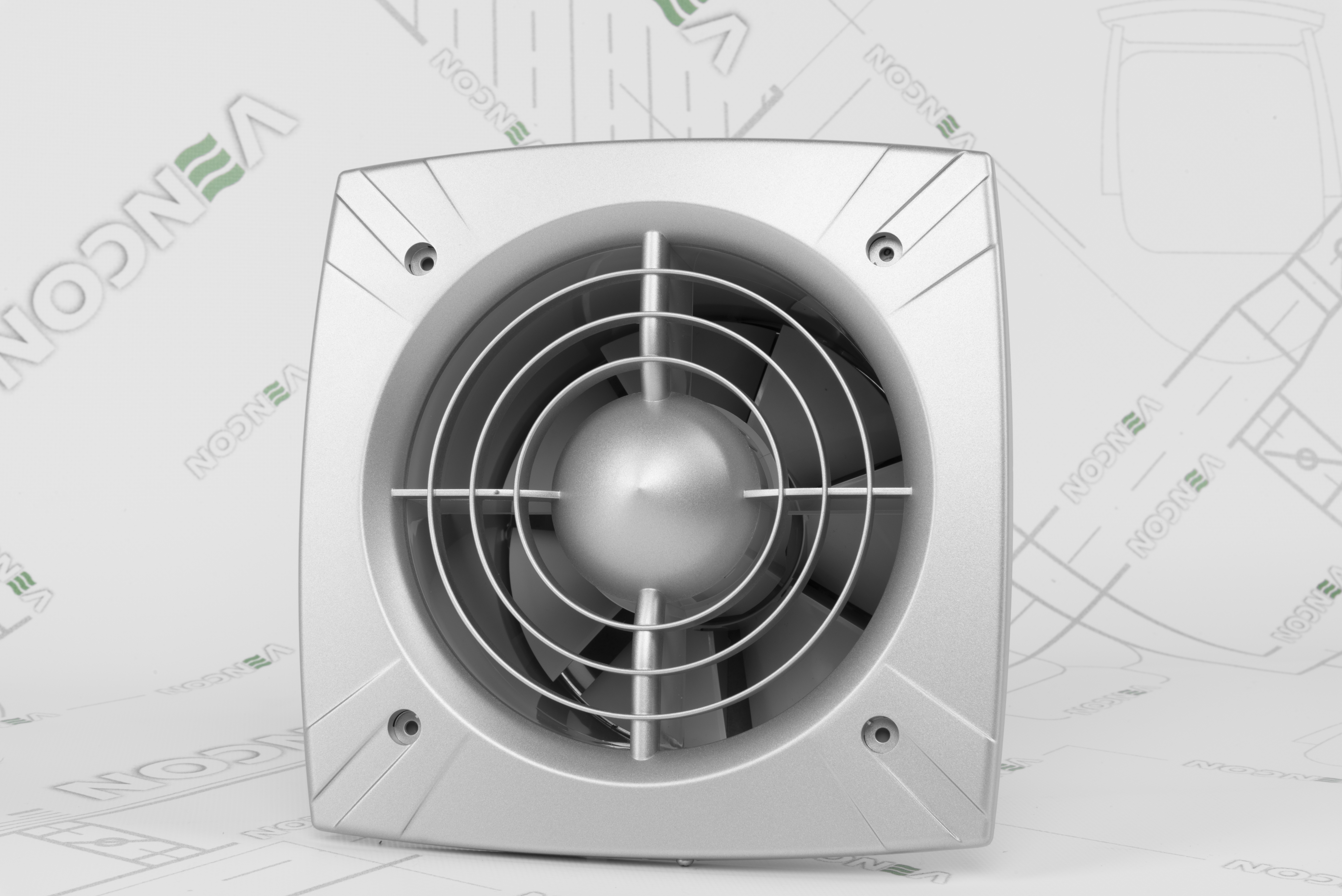 Витяжний вентилятор Blauberg Quatro Hi-Tech Chrome 125 T відгуки - зображення 5