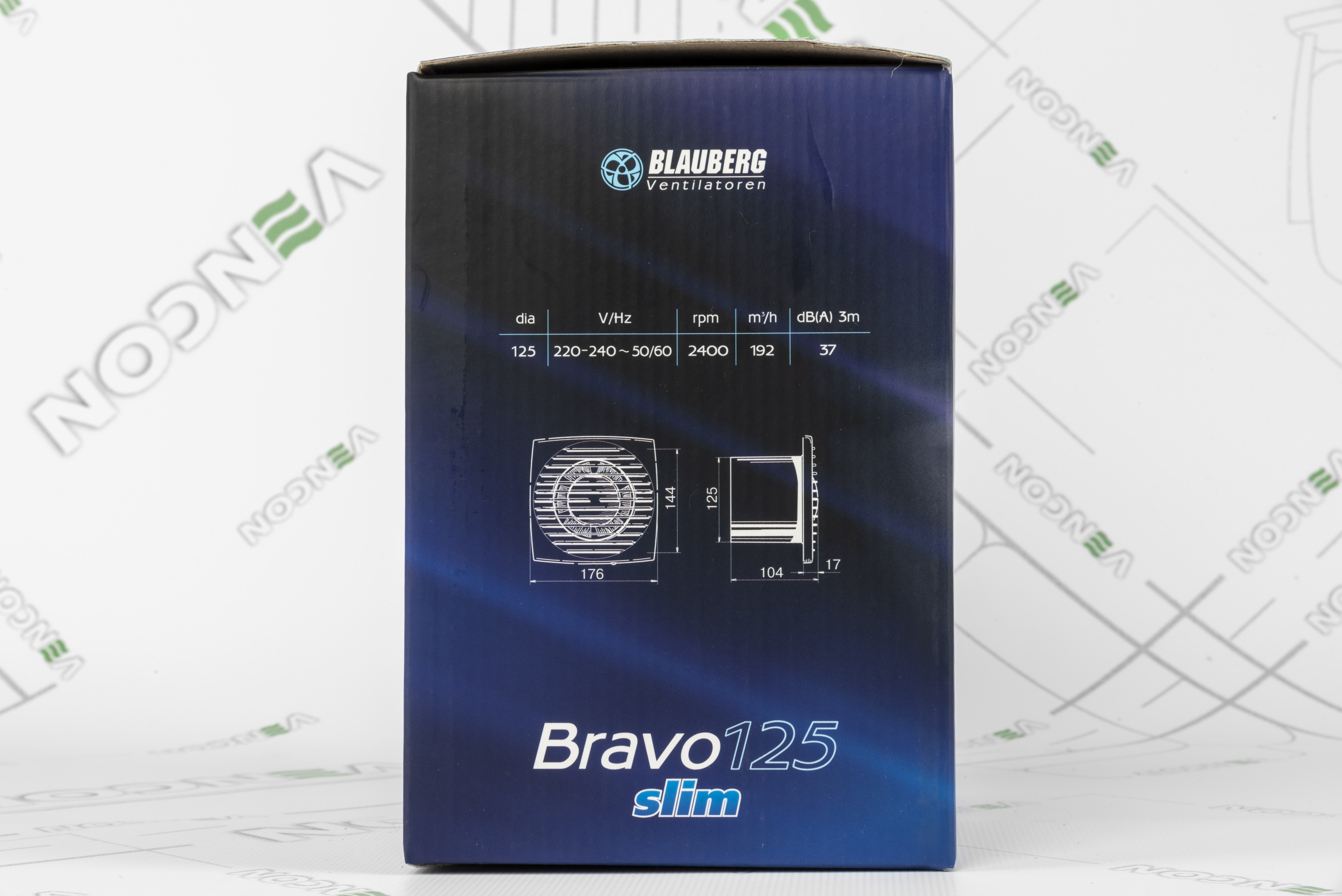Вытяжной вентилятор Blauberg Bravo Chrome 125 инструкция - изображение 6