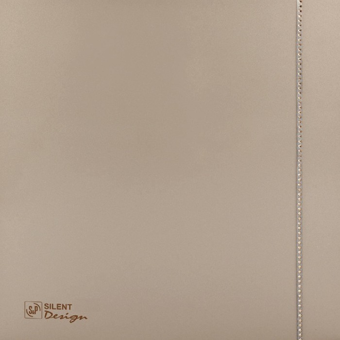 Вытяжной вентилятор цвета слоновая кость Soler&Palau Silent-100 CZ Champagne Design Swarovski (5210622500)