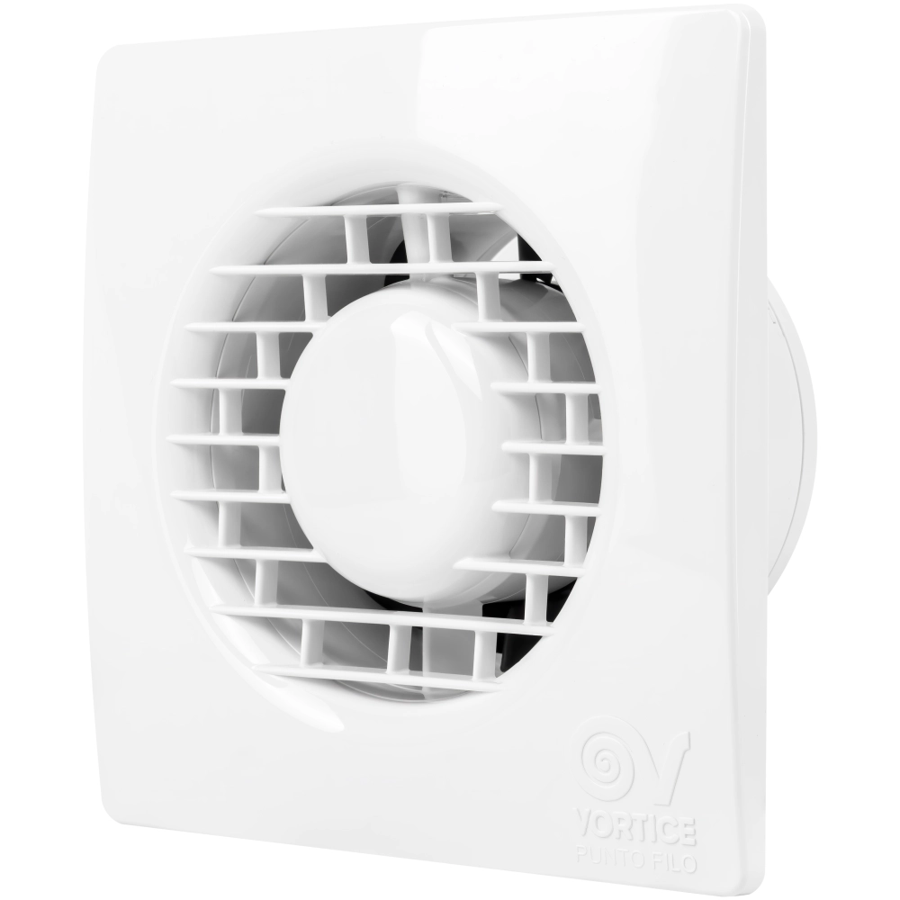 Vortice 10127 PUNTO FILO MF100/4" T Extractor Fan With Timer - Black - View #9