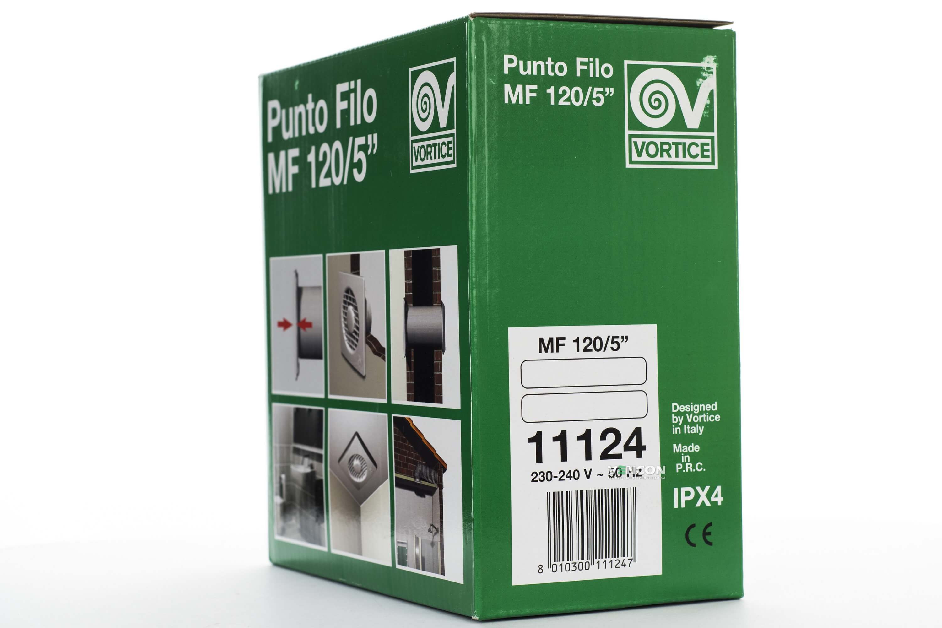 Вытяжной вентилятор Vortice Punto Filo MF 120/5" инструкция - изображение 6