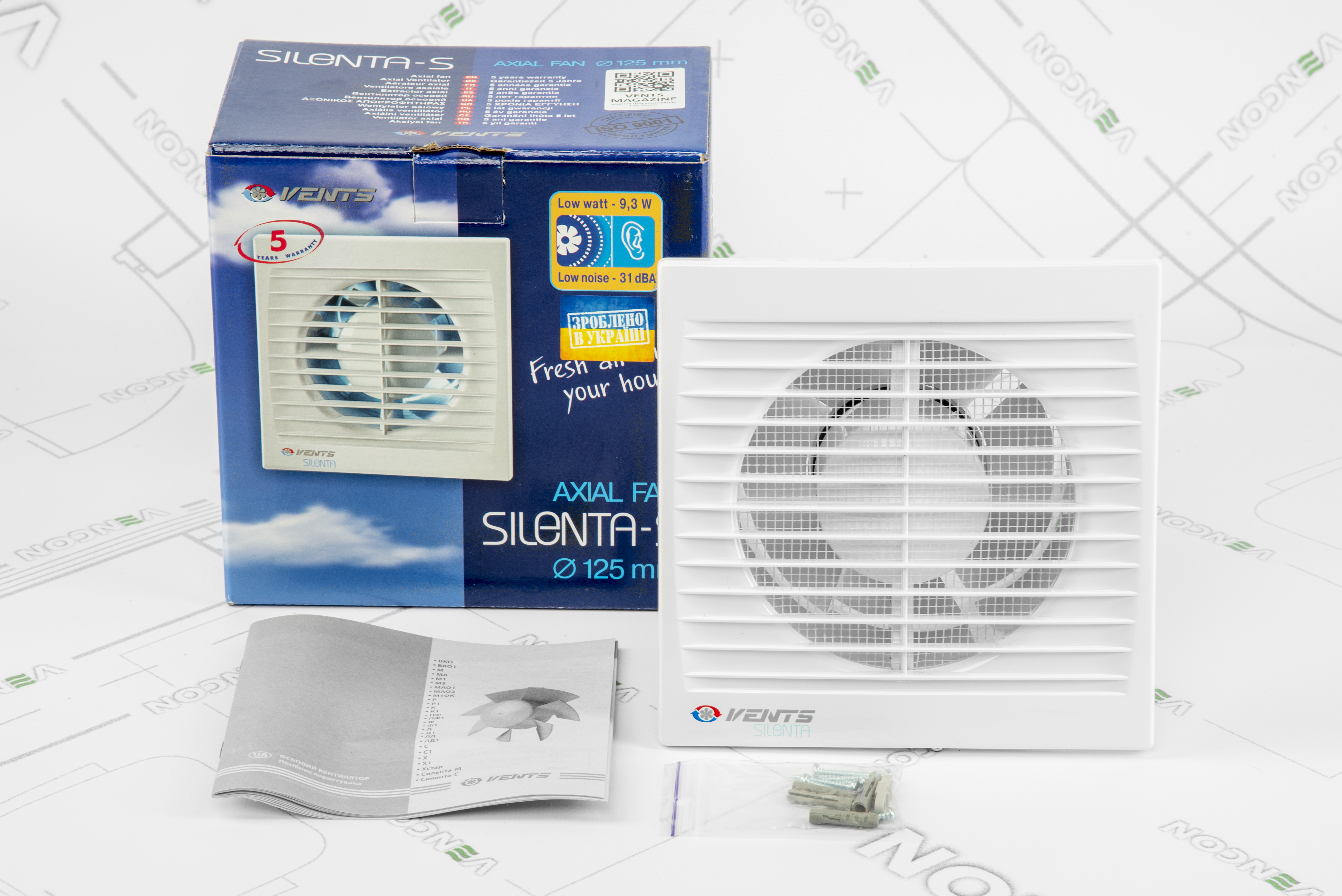 Вытяжной вентилятор Вентс 125 Силента-С обзор - фото 8