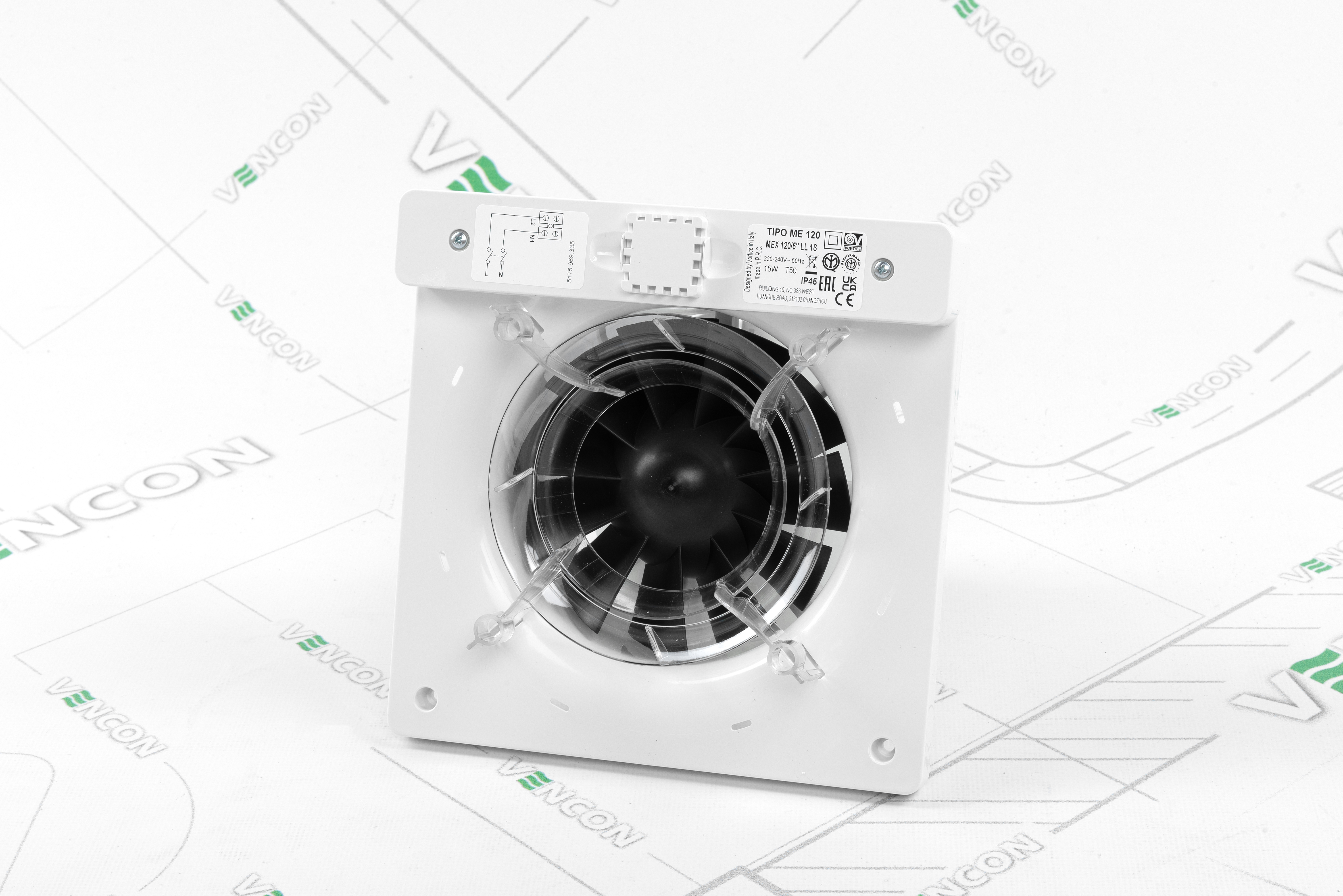 Вытяжной вентилятор Vortice MEX 120/5" LL 1S инструкция - изображение 6