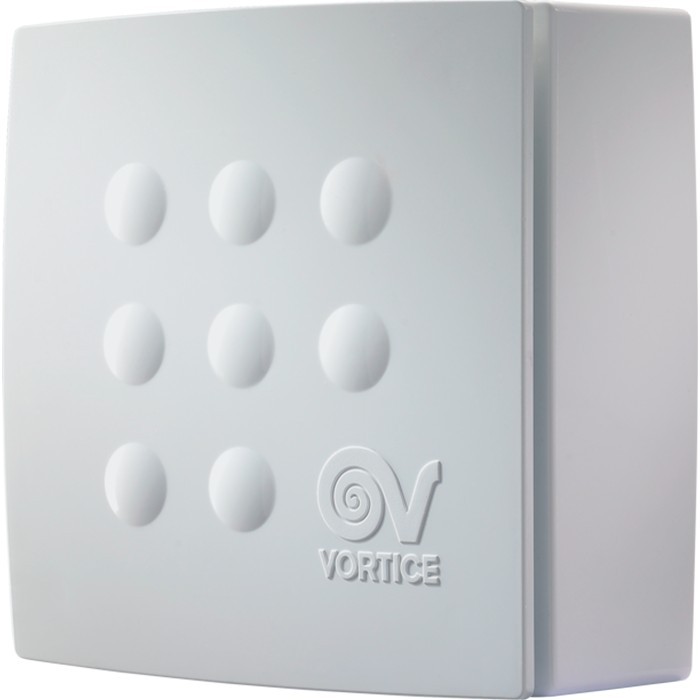 Вентилятор Vortice с таймером выключения Vortice Vort Quadro Medio T