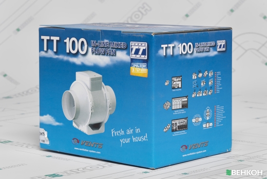 ᐉ Канальный вентилятор Вентс ТТ 100 купить по цене 2 765 грн. в Киеве и ...
