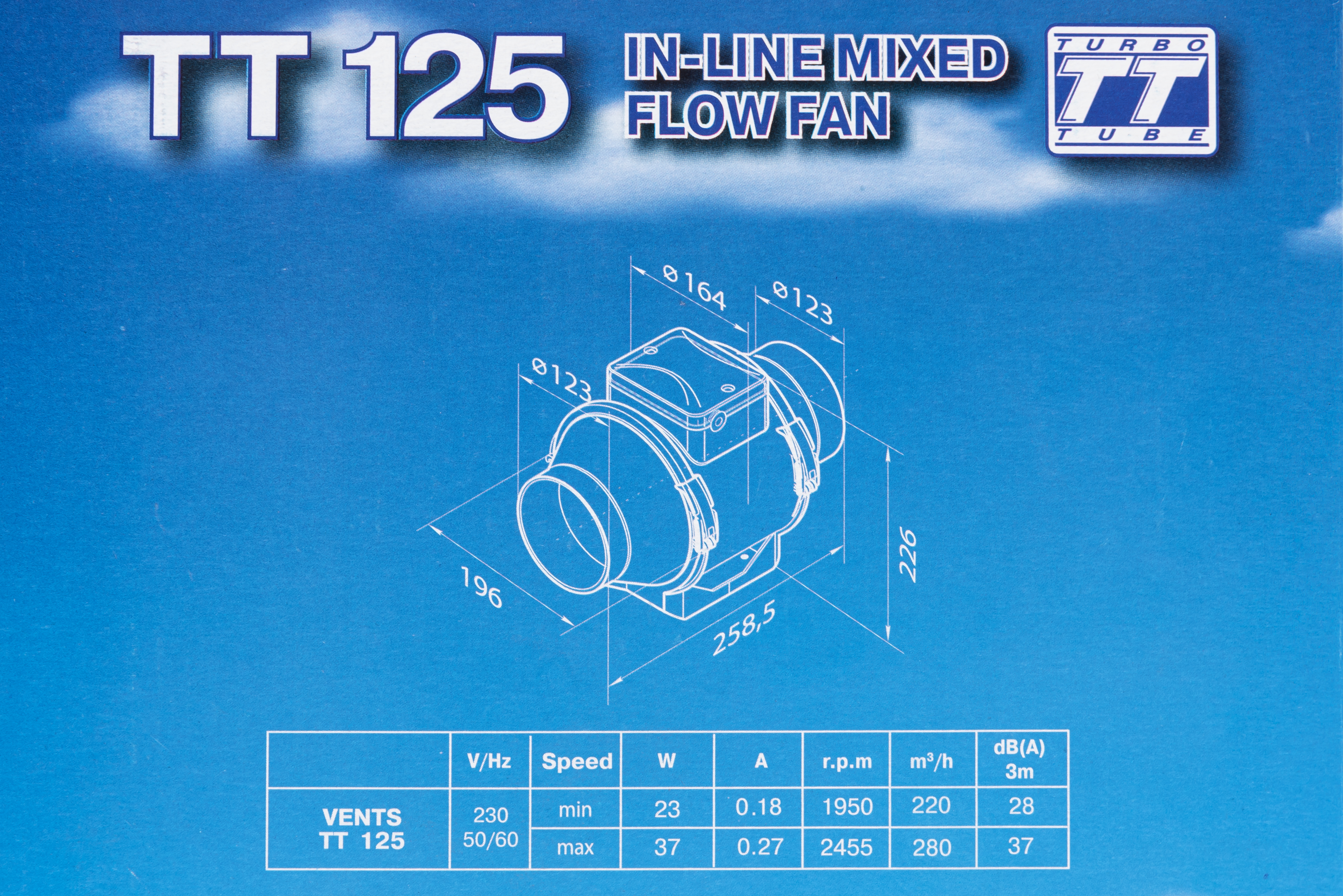 Канальный вентилятор Вентс ТТ 125 обзор - фото 11