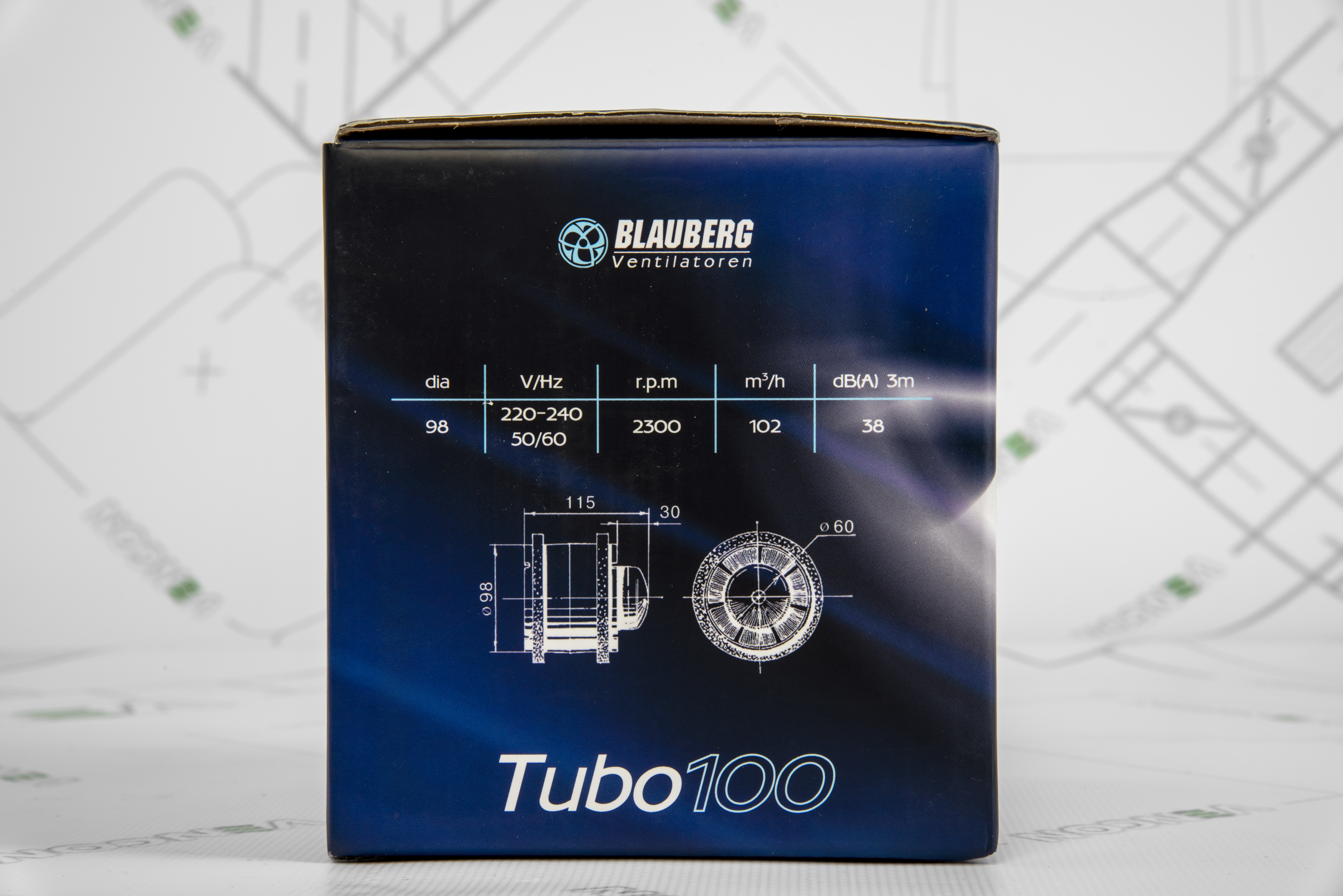 Канальний вентилятор Blauberg Tubo 100 інструкція - зображення 6