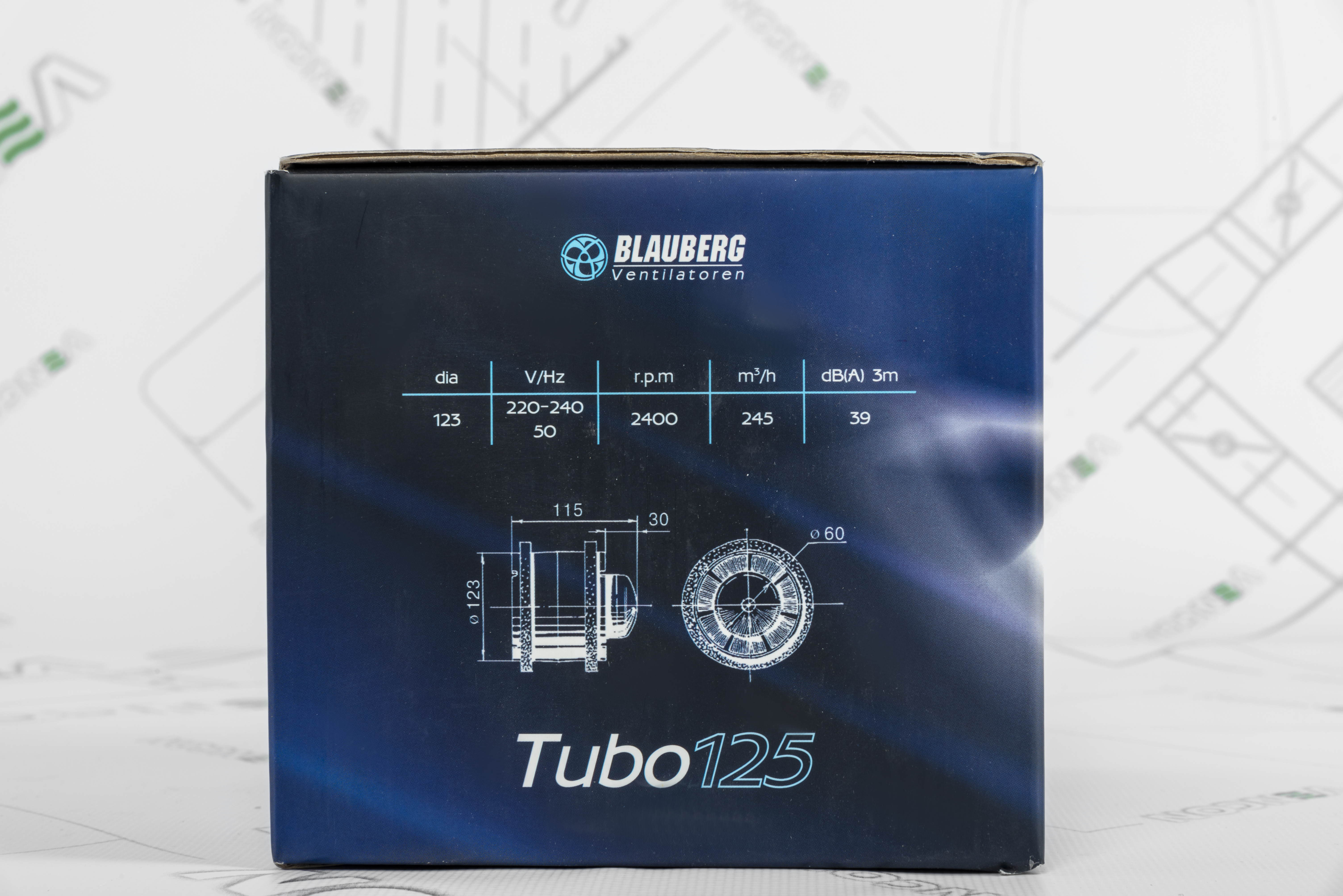 Канальный вентилятор Blauberg Tubo 125 T инструкция - изображение 6