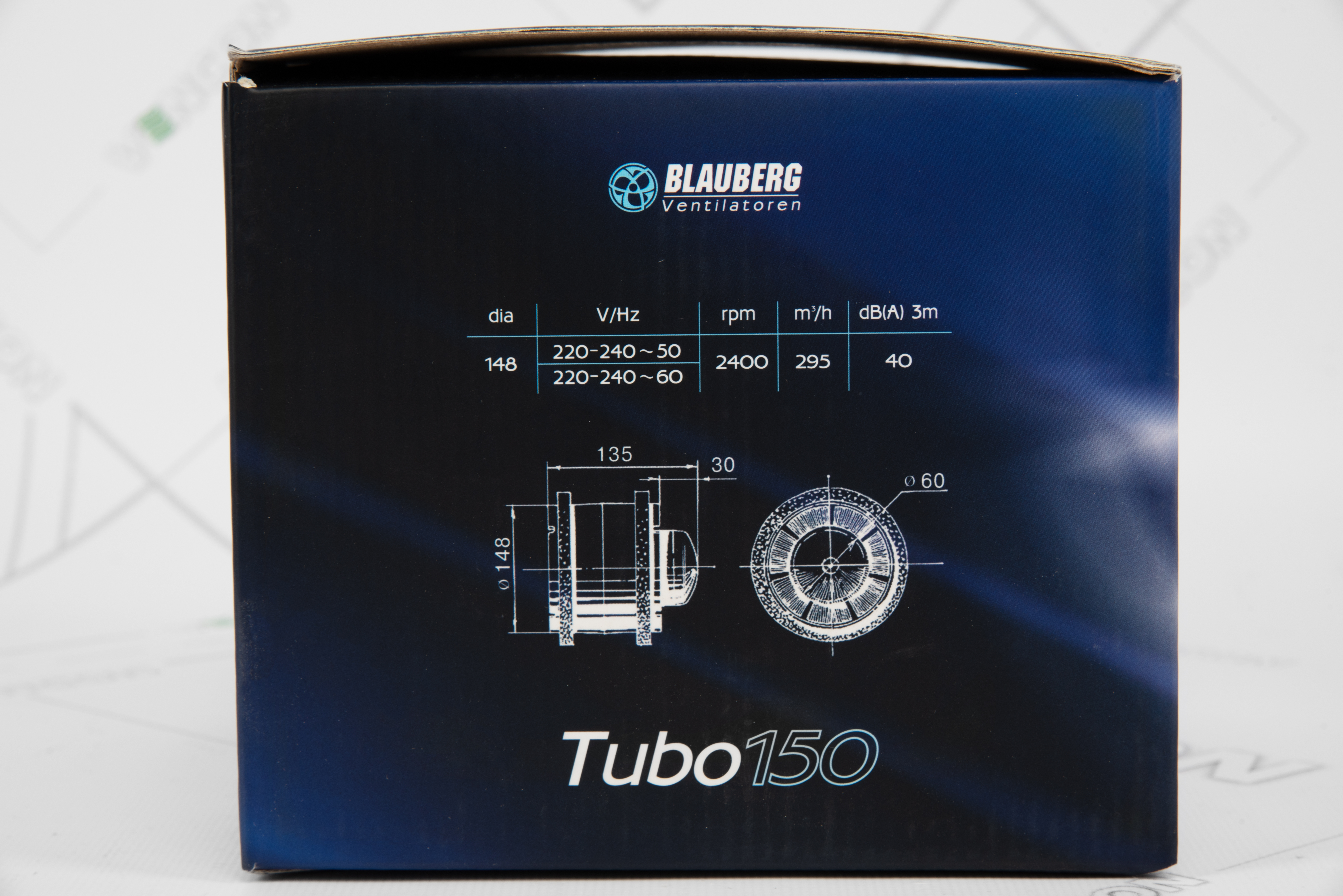 Канальный вентилятор Blauberg Tubo 150 инструкция - изображение 6