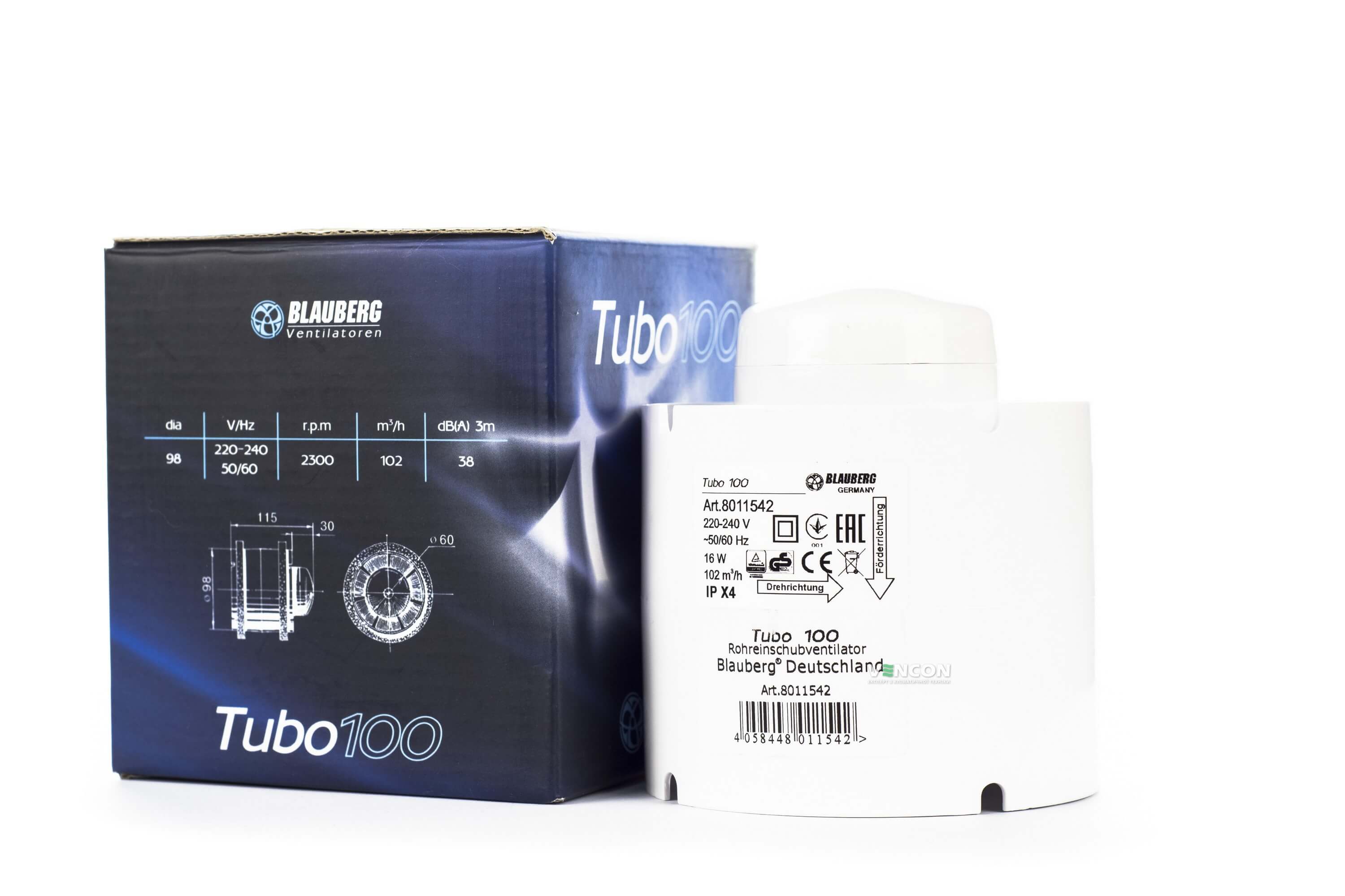 Blauberg Tubo Plus 100 в магазині в Києві - фото 10
