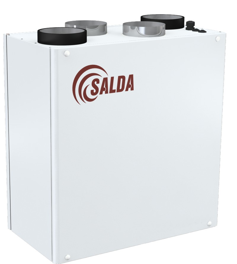 Припливно-витяжна установка Salda з режимом Boost Salda RIRS 400 VEL EKO 3.0