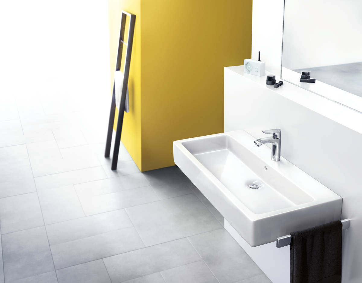 Смеситель для умывальника Hansgrohe Metris 31080000 цена 14021.00 грн - фотография 2