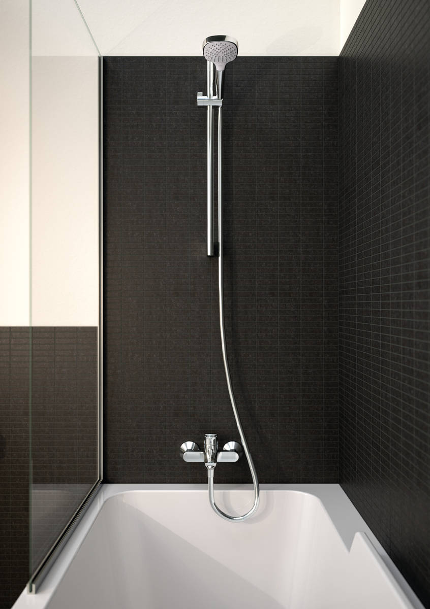 Смеситель для ванны Hansgrohe Logis 71400000 цена 4553 грн - фотография 2