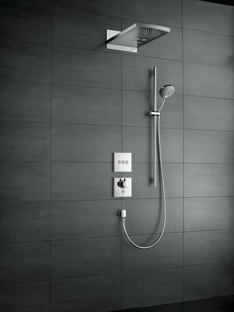 Змішувач для душу Hansgrohe ShowerSelect Highfow 15761000 ціна 35680 грн - фотографія 2