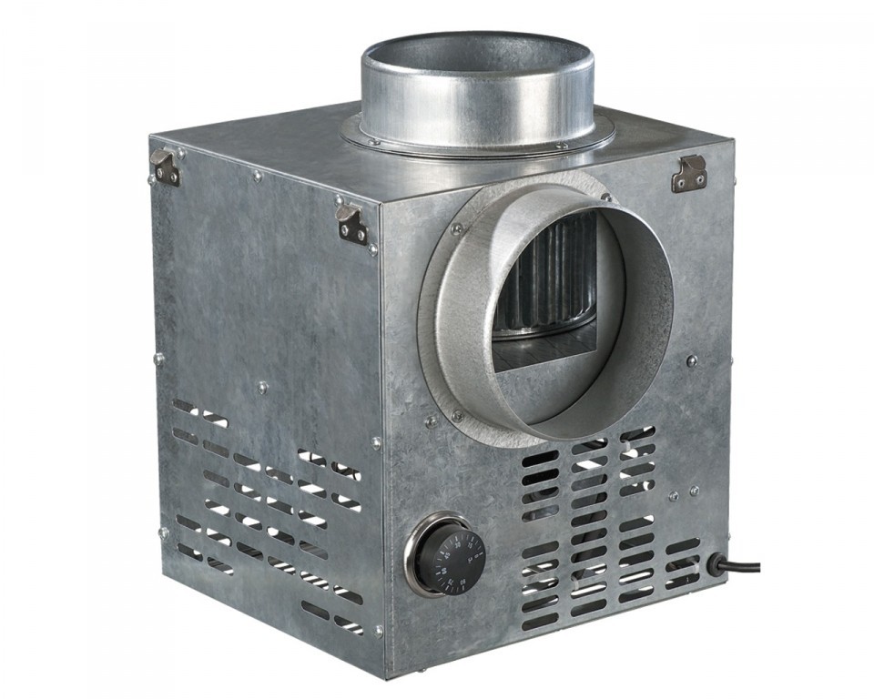 Характеристики промышленный центробежный вентилятор 125 мм Вентс КАМ 125 ЭкоДуо