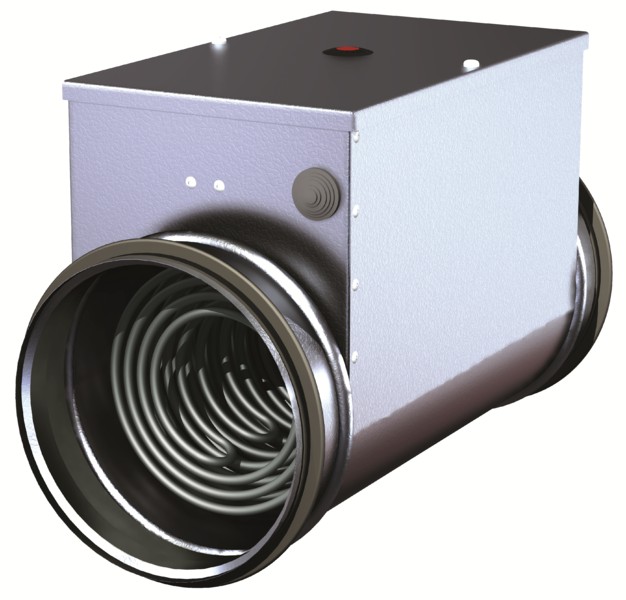 Нагрівач повітря 100 мм Salda EKA 100-1.2-1f