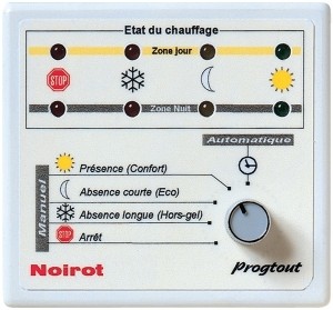 Центральний пульт управлінняя Noirot Progtout