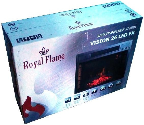 Електрокамін Royal Flame Vision 26 LED FX ціна 13860.00 грн - фотографія 2