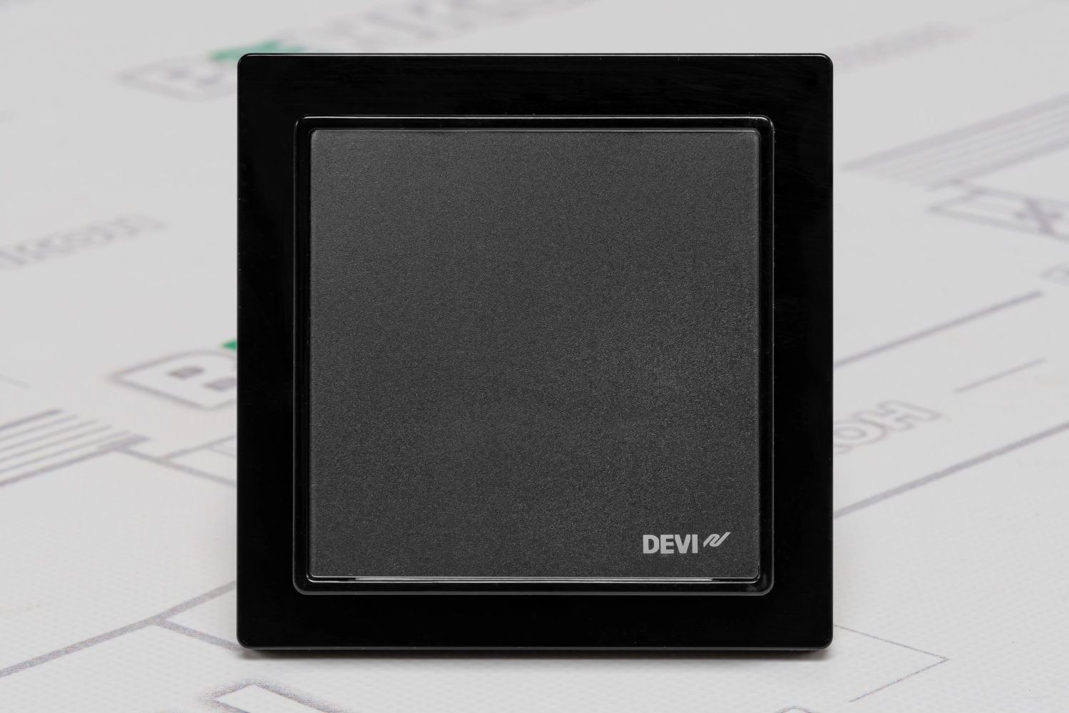 ᐉ Терморегулятор DEVI Devireg Smart Black (140F1143) купить по цене 8 ...