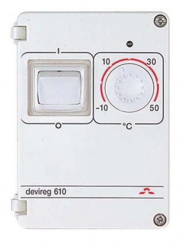 Терморегулятор для систем антизледеніння Devi DEVIreg 610