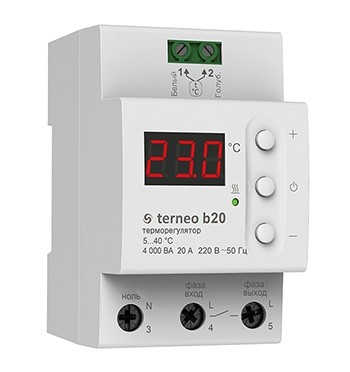Терморегулятор Terneo B20 в интернет-магазине, главное фото