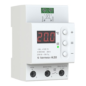 Терморегулятор Terneo RK 20 в інтернет-магазині, головне фото