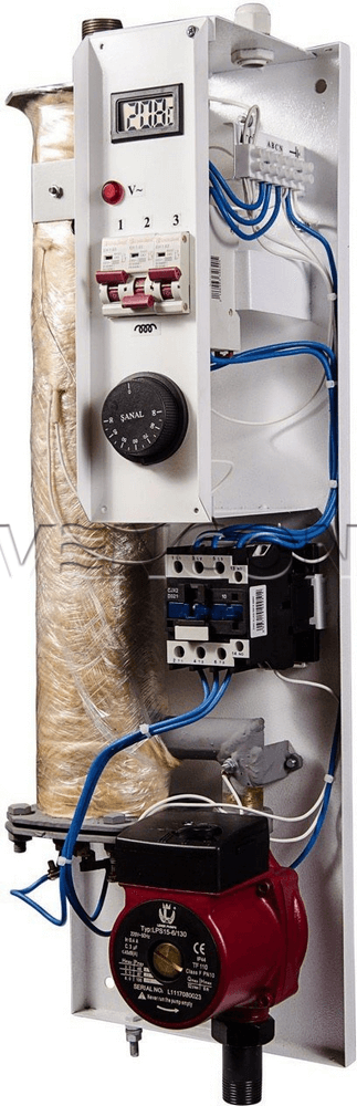 Электрический котел Warmly Group Classik-M 4,5 кВТ 220/380 В (WCSM-4-220/380Т) обзор - фото 8