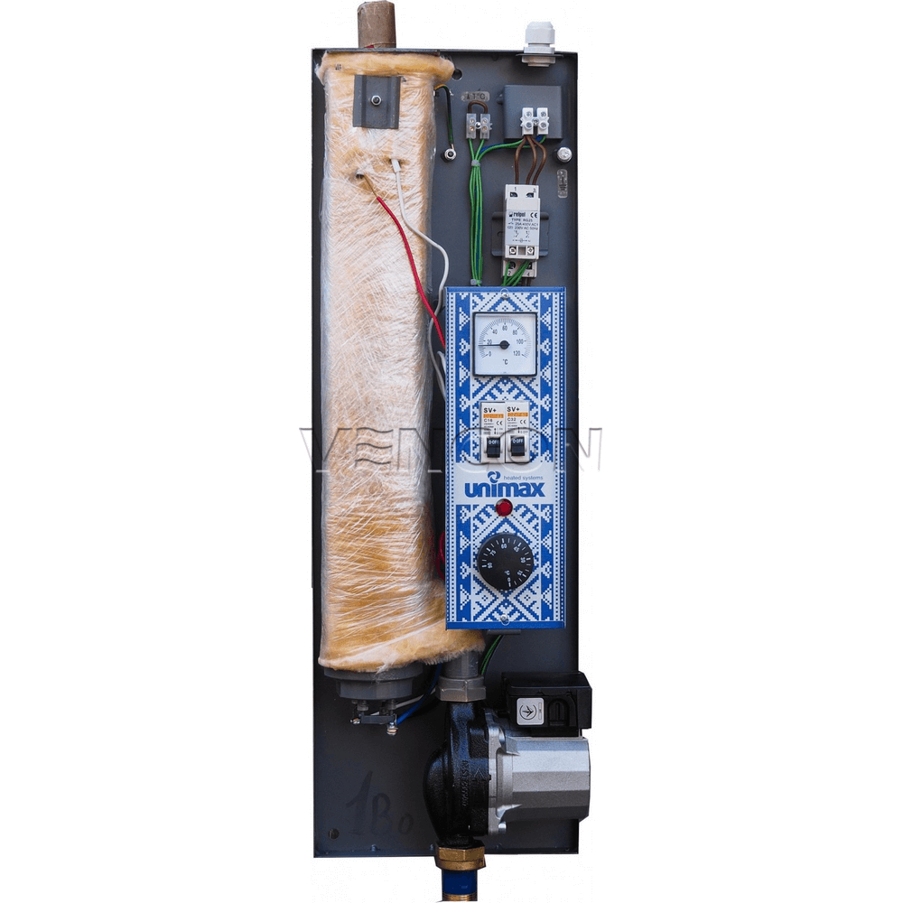 Электрический котел Unimax 4,5/220 с насосом отзывы - изображения 5