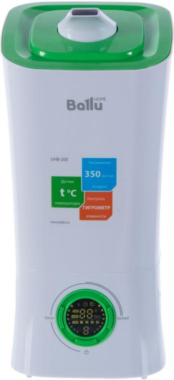 Зволожувач повітря Ballu UHB-205 White/Green ціна 1529.00 грн - фотографія 2