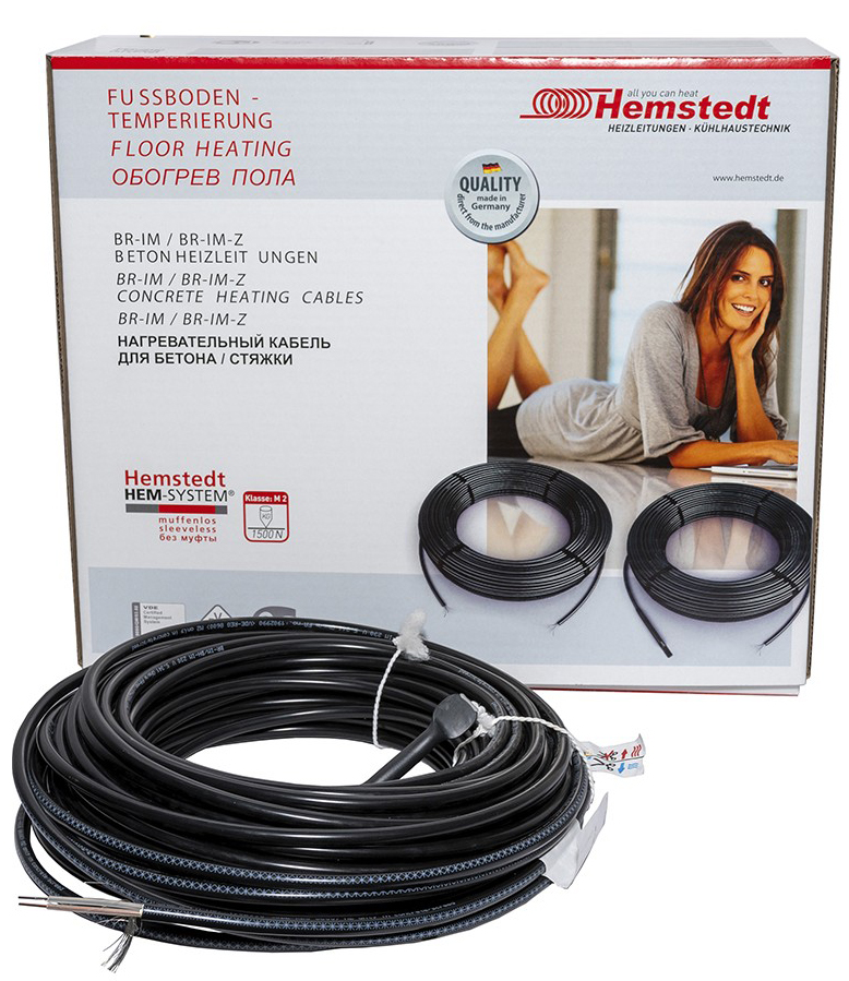 Электрический теплый пол Hemstedt BR-IM 1250W в интернет-магазине, главное фото