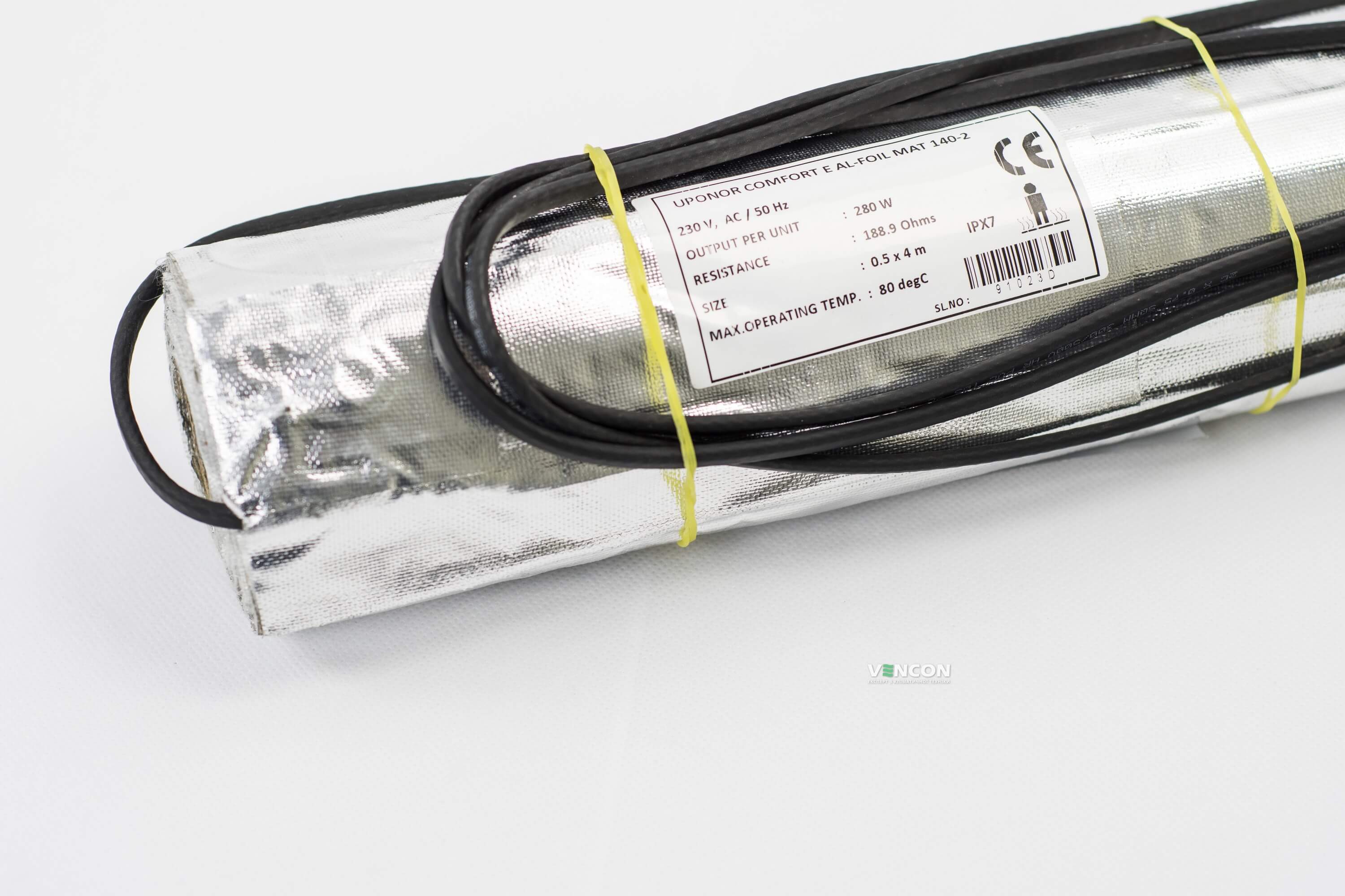Электрический теплый пол Uponor Aluminium Foil 140-1 обзор - фото 11
