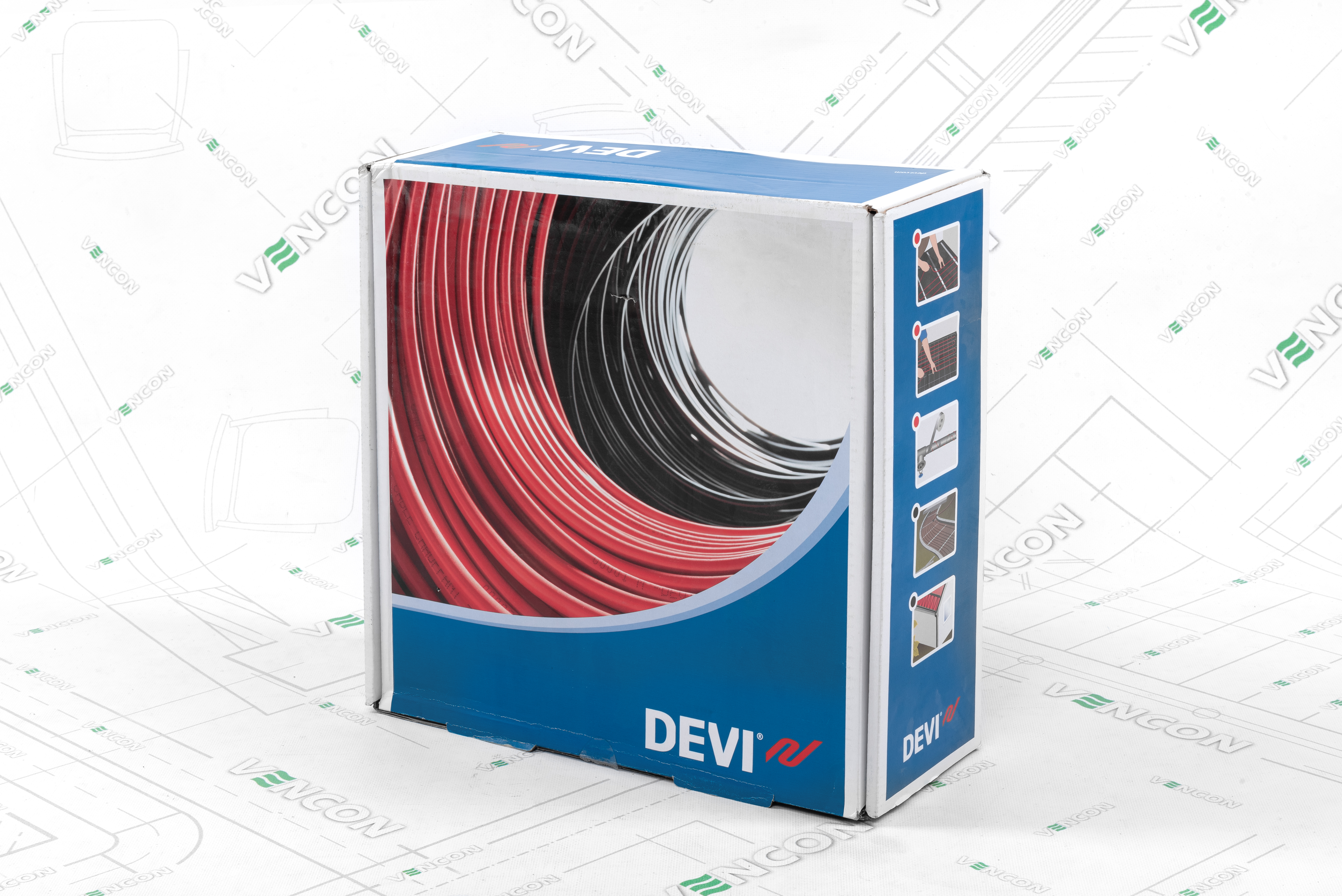 Електрична тепла підлога Devi DEVIFlex 18T 74м (140F1246) ціна 10010.00 грн - фотографія 2