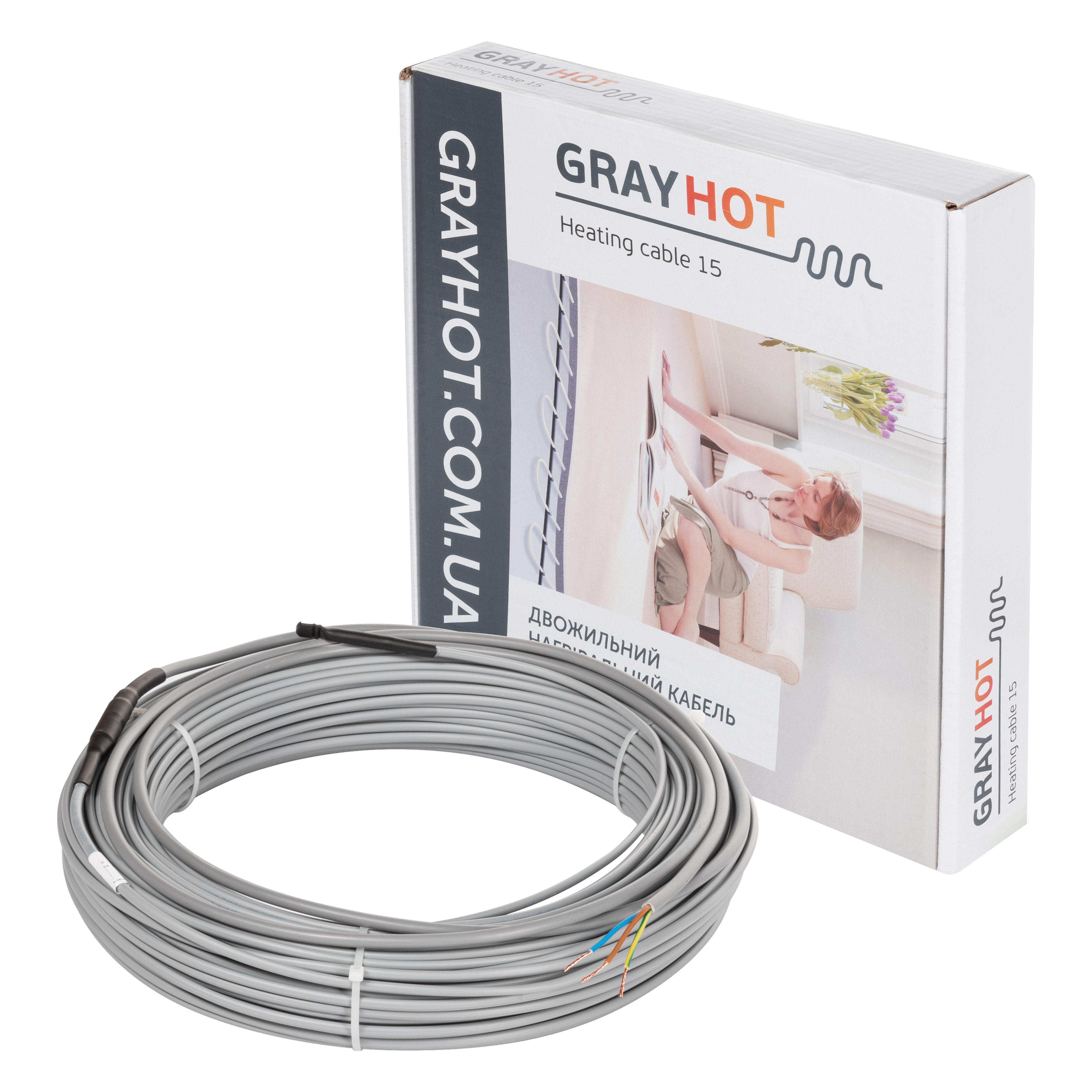 Электрический теплый пол GrayHot 1219Вт 81м в интернет-магазине, главное фото