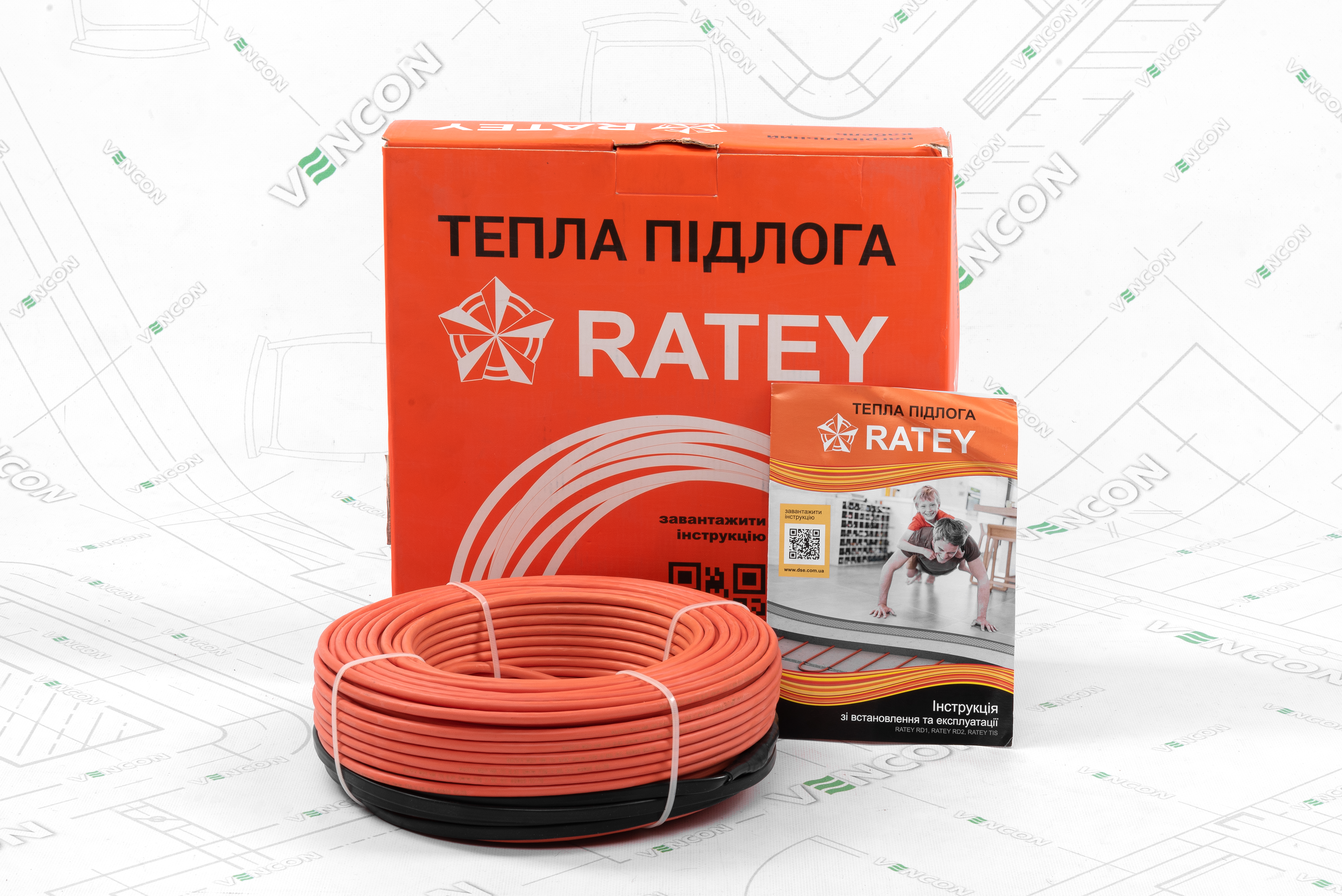 Електрична тепла підлога Ratey RD2 1.350 інструкція - зображення 6