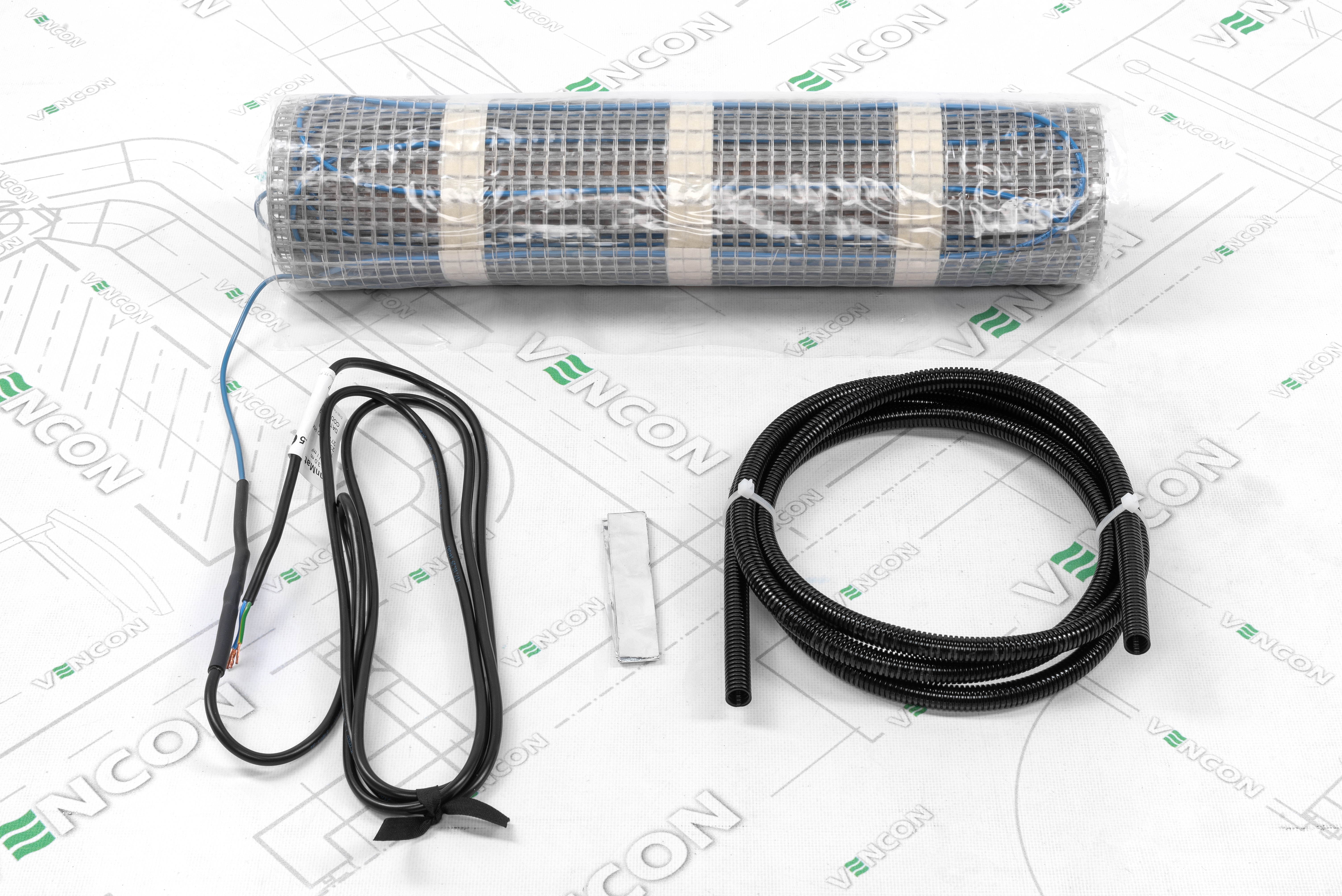Электрический теплый пол Ensto FinnMat EFHFM130.15 цена 7272.36 грн - фотография 2
