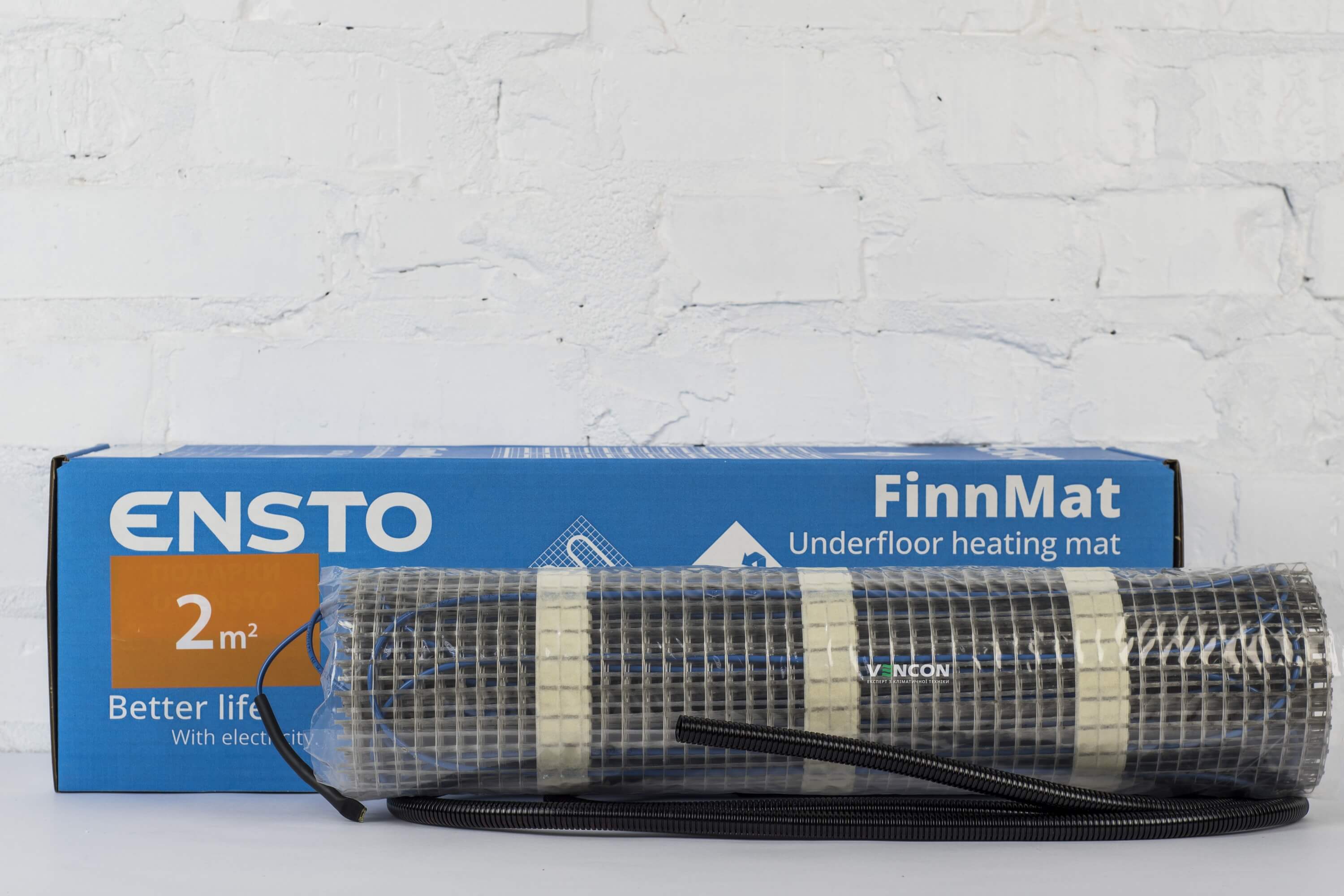 Електрична тепла підлога Ensto FinnMat EFHFM130.2 ціна 8397.80 грн - фотографія 2