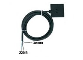 Дополнительный кабель для подключения к регулятору Devi DeviDry Pro Supply Cord (19911009) цена 890.00 грн - фотография 2