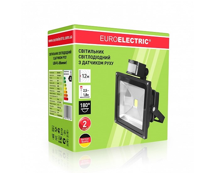 в продаже Прожектор Eurolamp LED COB 20W 6500K с датчиком - фото 3