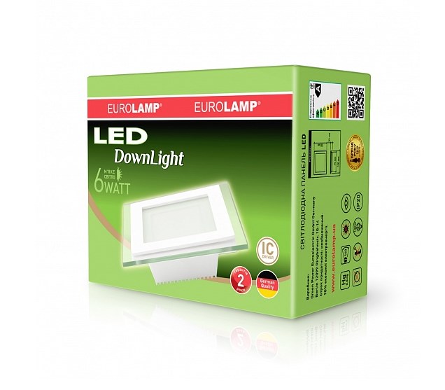 в продажу Светильник Eurolamp LED Downlight 6W 3000K - фото 3