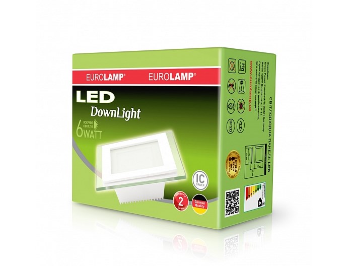 Светильник Eurolamp LED Downlight 6W 4000K ціна 0.00 грн - фотографія 2