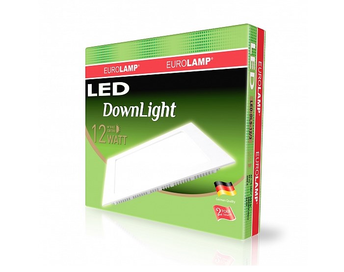 Светильник Eurolamp LED Panel 12W 3000K 220V ціна 0.00 грн - фотографія 2