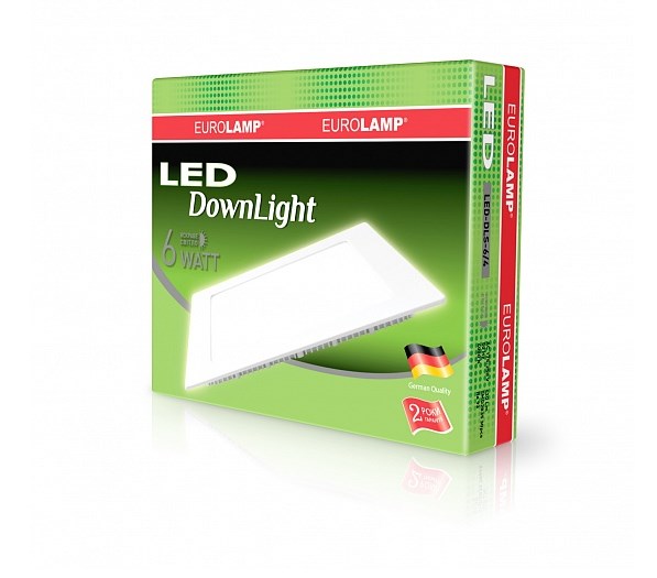 Светильник Eurolamp LED Panel 6W 4000K 220V цена 0.00 грн - фотография 2