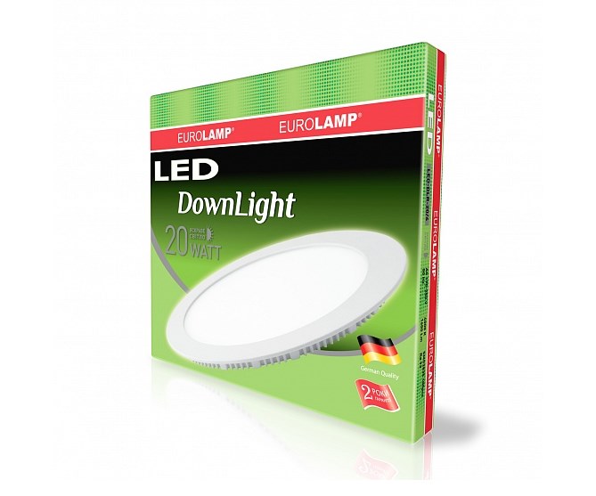 Светильник Eurolamp LED Panel 20W 4000K 220V ціна 0.00 грн - фотографія 2