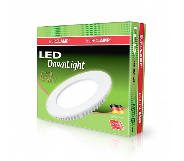 Светильник Eurolamp LED Panel 4W 3000K 220V ціна 0.00 грн - фотографія 2