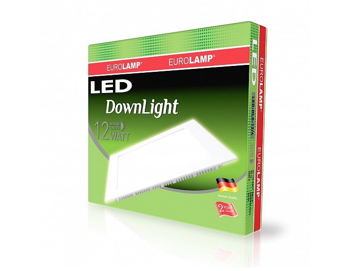 Светильник Eurolamp LED Panel 12W 4000K 220V ціна 0.00 грн - фотографія 2
